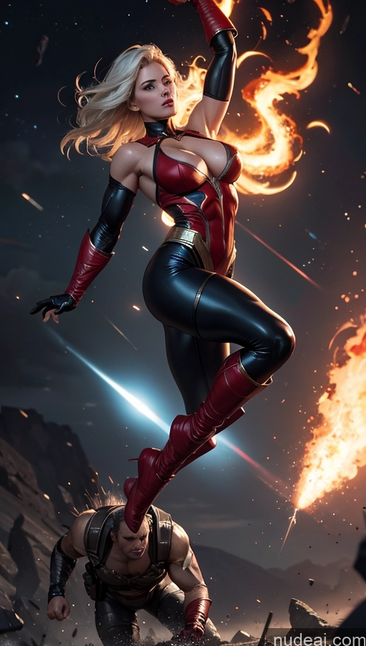 related ai porn images free for Dark Lighting Alternative Superheroine Busty Muscular Serious White Hair Bobcut White Jumping Superhero Spandex Cleavage Huge Tits, Hard Nipples Thick Big Hips Fr4z3tt4 Stargazing Battlefield