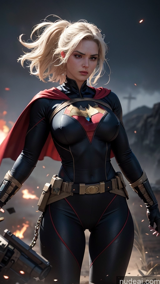 related ai porn images free for Dark Lighting Alternative Superheroine Busty Muscular Serious White Hair Bobcut White Jumping Superhero Spandex Cleavage Huge Tits, Hard Nipples Thick Big Hips Fr4z3tt4 Stargazing Battlefield Chain Shackles Batwoman