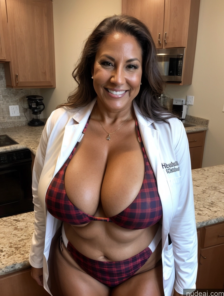 related ai porn images free for One Busty Huge Boobs Thick Tanned Skin Laughing Front View Microkini Thong 60s Lumberjack Lab Coat Halloween Native American
