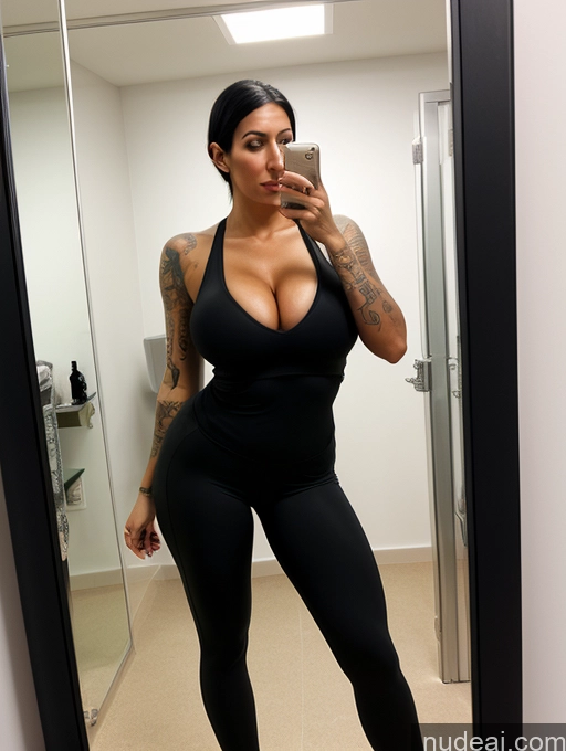 related ai porn images free for Two Tank Top Spandex Pantyhose Cleavage Tall Tanned Skin Huge Boobs Tattoos Bright Lighting Black Hair Bobcut Sad 30s Cooking Jewish Changing Room Woman