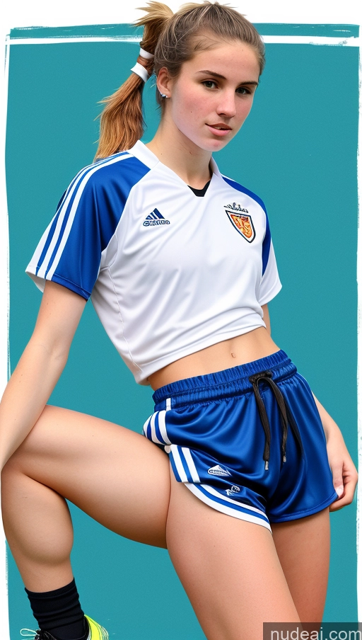 related ai porn images free for 18 Athlete Fairer Skin Short Pubic Hair Illustration Ponytail Soccer