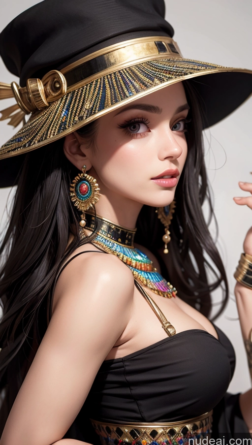 related ai porn images free for Close-up View Dress Hat Egyptian