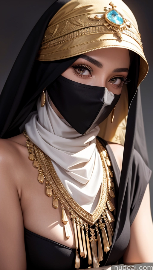 related ai porn images free for Close-up View Egyptian Tanned Skin Niqab Casual