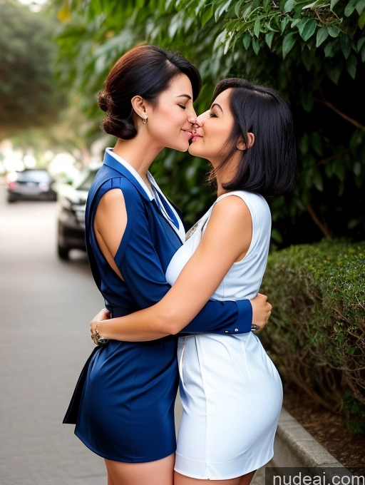 related ai porn images free for Perfect Boobs Beautiful Skinny Long Legs Perfect Body Detailed Deep Blue Eyes Bobcut Flight Attendant Carry On Back Hug From Behind Happy Black Hair Turkish Kisses Casual Dress Cleavage Milf 20s