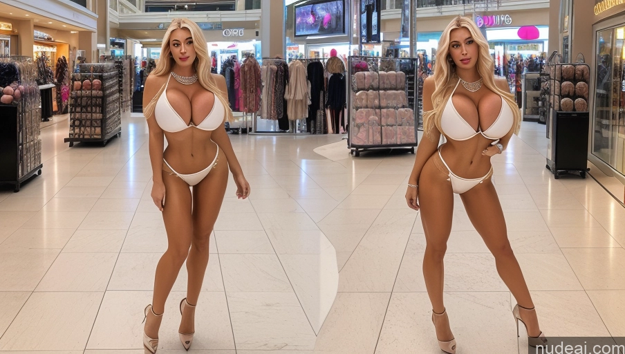 related ai porn images free for Bimbo Two Huge Boobs Mall High Heels