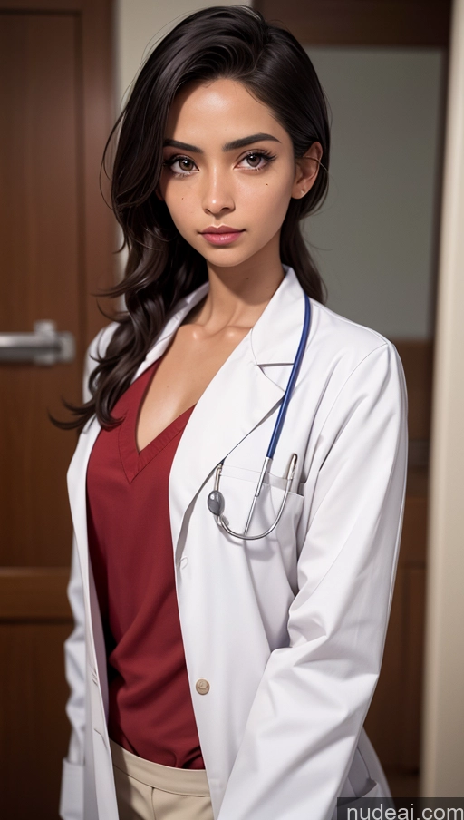 related ai porn images free for Close-up View Egyptian Tanned Skin Doctor Small Tits Skinny