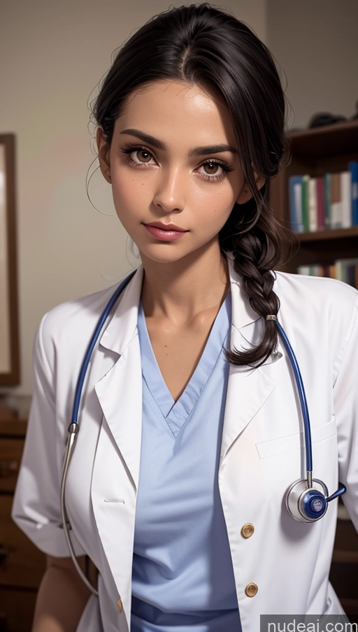 related ai porn images free for Close-up View Egyptian Tanned Skin Doctor Small Tits Skinny