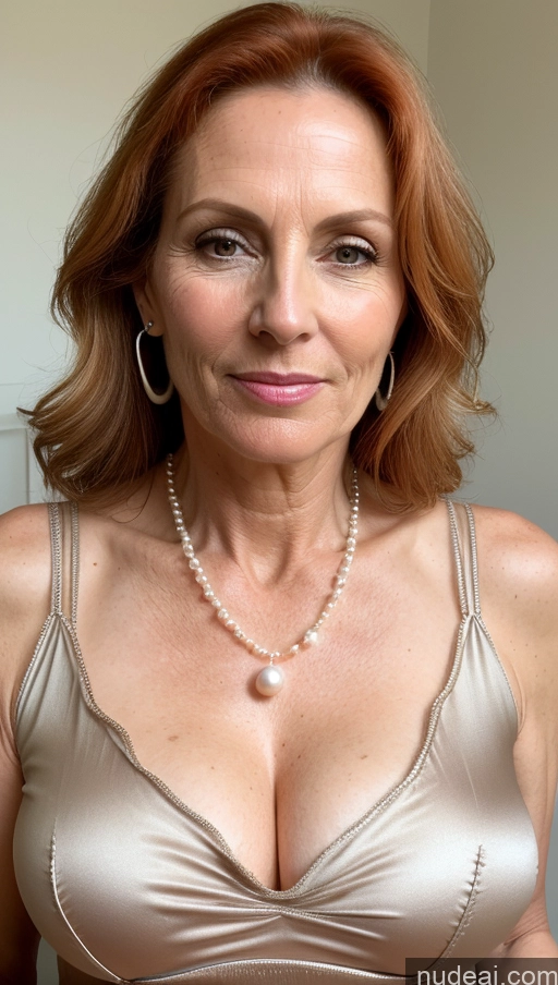 related ai porn images free for Milf Perfect Boobs Beautiful 50s Sexy Face Ginger Slicked British Skin Detail (beta) Pearl Jewelry Tunic
