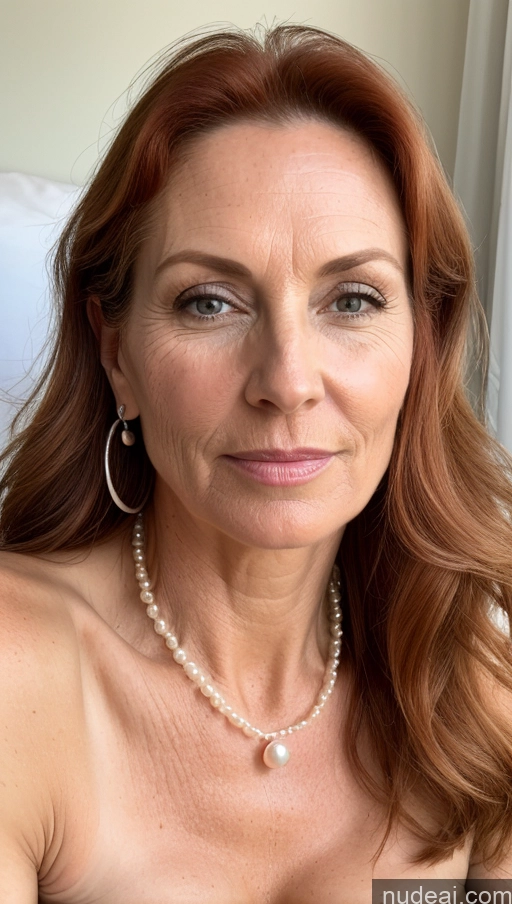 related ai porn images free for Milf Perfect Boobs Beautiful Sexy Face Ginger Slicked British Skin Detail (beta) Pearl Jewelry Tunic 40s Detailed