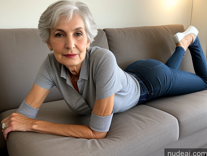 related ai porn images free for 70s Tall Skinny Small Ass Pixie Shirt Jeans Couch Jewish Serious Plank Lipstick