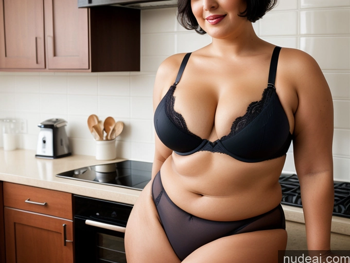related ai porn images free for Czech Black Hair Pixie Bra Panties Push-up Bra Simple Chubby Short Busty 70s Kitchen