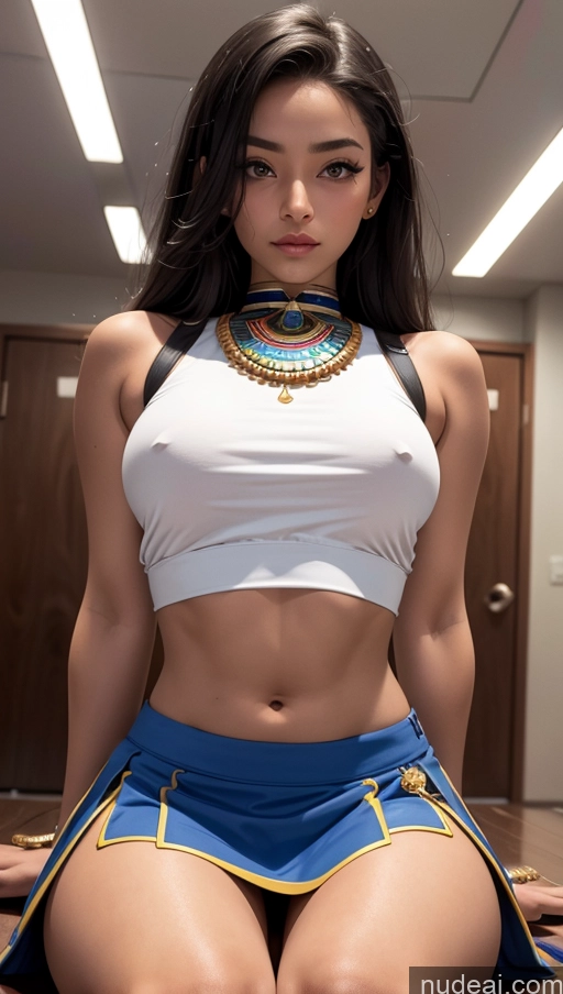 related ai porn images free for Close-up View Egyptian Tanned Skin Micro Skirt Mini Skirt Big Hips Spreading Legs