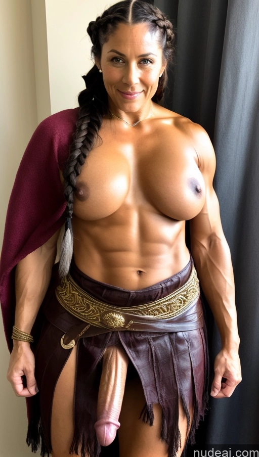 related ai porn images free for Muscular Thick Abs Trans Girl With Erect Penis Viking Dark Skin Milf Pubic Hair 60s Roman Braided Black Hair