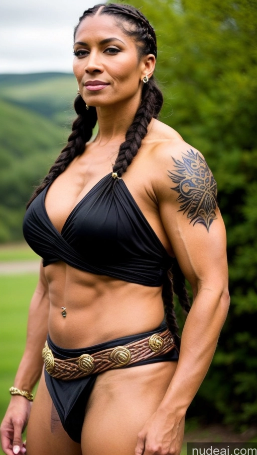 related ai porn images free for Muscular Thick Abs Trans Girl With Erect Penis Viking Dark Skin Milf Pubic Hair Roman Braided Black Hair Traditional 60s Thong Black Tattoos Jewelry