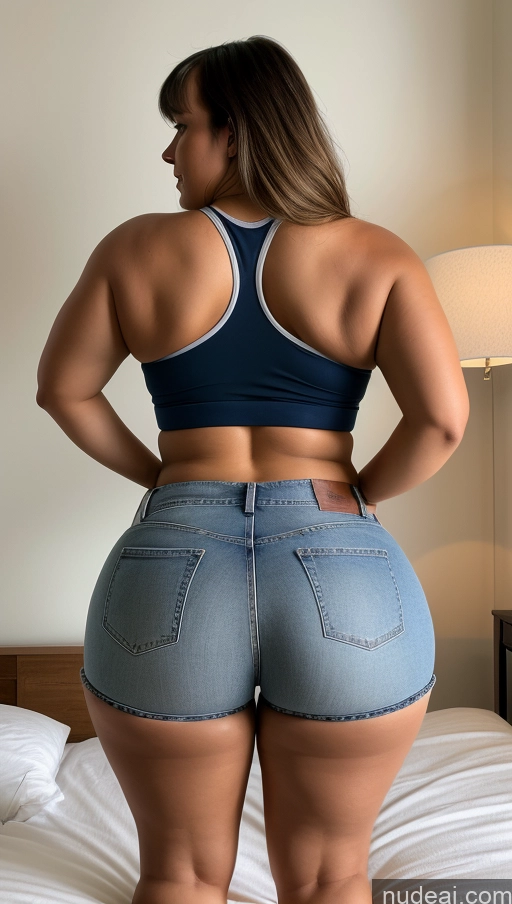 related ai porn images free for Athlete Big Ass Big Hips Jeans Short Shorts Bangs Bedroom