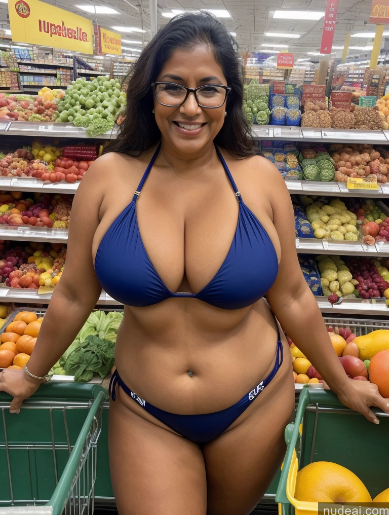 related ai porn images free for One Busty Huge Boobs Thick Tanned Skin Laughing Front View Microkini Thong 70s Indian Glasses Grocery