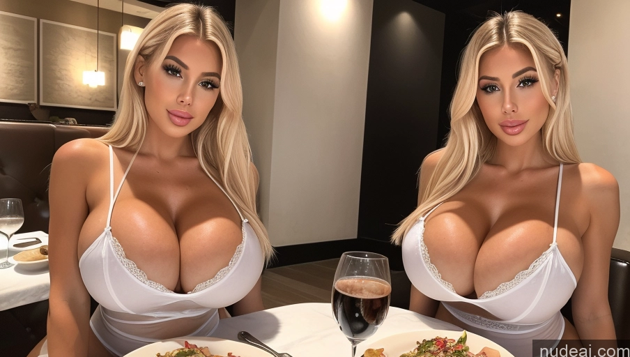 related ai porn images free for Two Huge Boobs Bimbo Chemise Restaurant