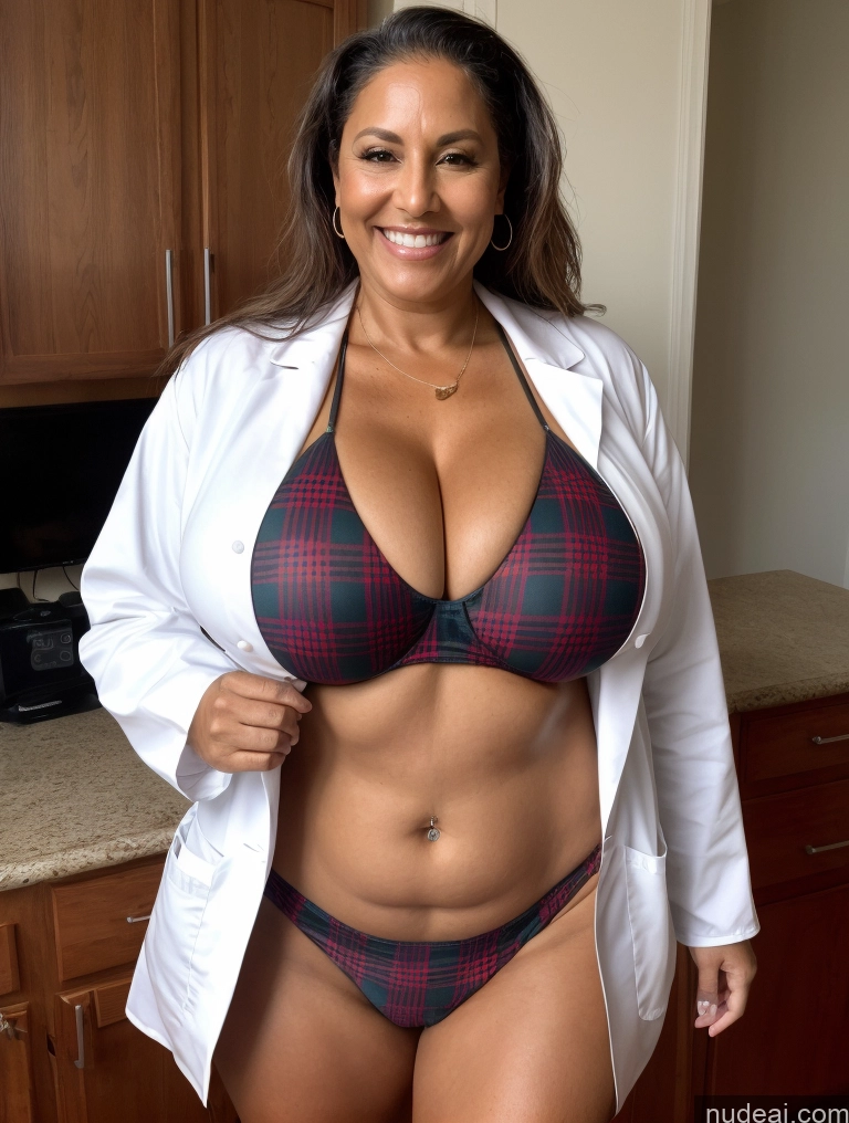 related ai porn images free for One Busty Huge Boobs Thick Tanned Skin 60s Laughing Native American Front View Microkini Thong Lumberjack Lab Coat Halloween