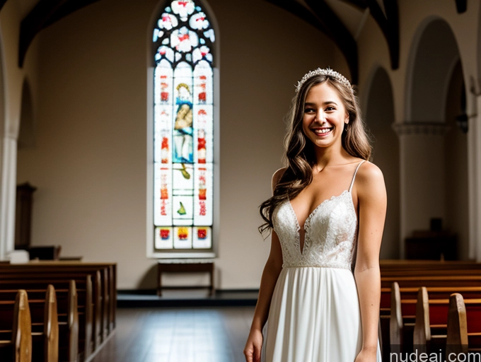 related ai porn images free for Woman One Small Tits Small Ass Happy Brunette Czech Film Photo Church Front View Wedding Bright Lighting Long Hair 18