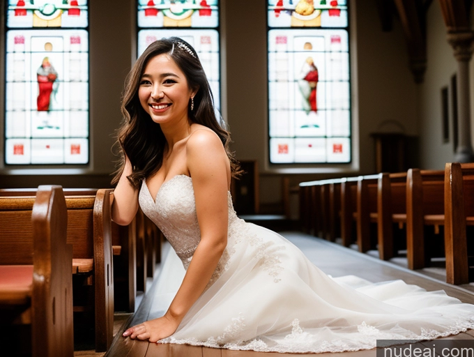 related ai porn images free for Woman One Small Tits Small Ass Happy Film Photo Church Front View Wedding Bright Lighting Japanese 30s
