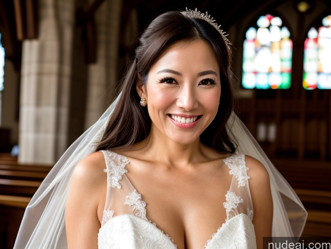 related ai porn images free for Woman One Small Tits Small Ass Happy Church Wedding Bright Lighting Japanese Soft + Warm Close-up View 50s
