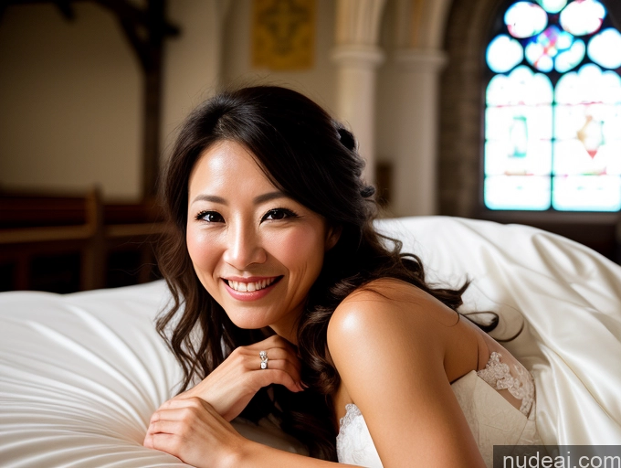 related ai porn images free for Woman One Small Tits Small Ass Happy Church Wedding Bright Lighting Japanese Soft + Warm Close-up View 50s Messy