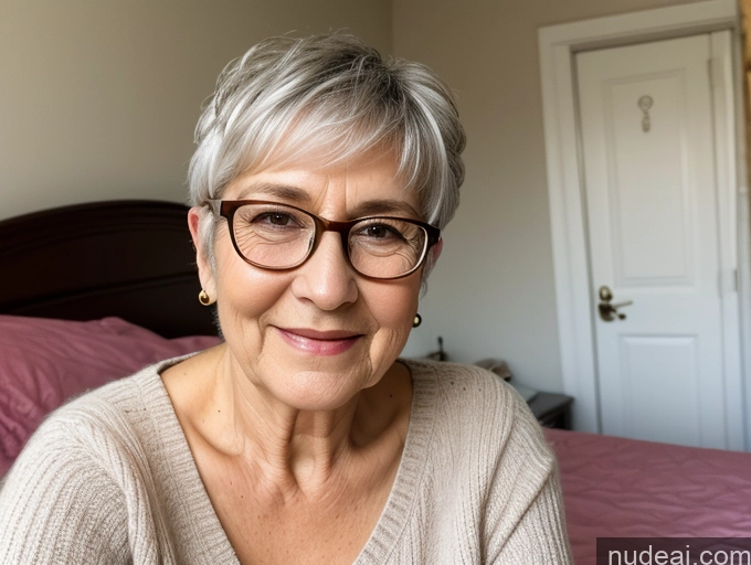 related ai porn images free for Czech Casual Glasses 70s Pixie Bedroom Close-up View