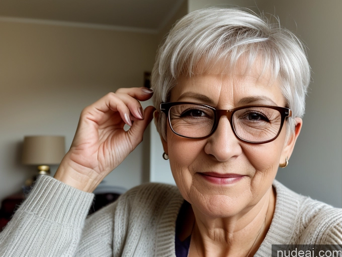 related ai porn images free for Czech Casual Glasses 70s Pixie Bedroom Close-up View