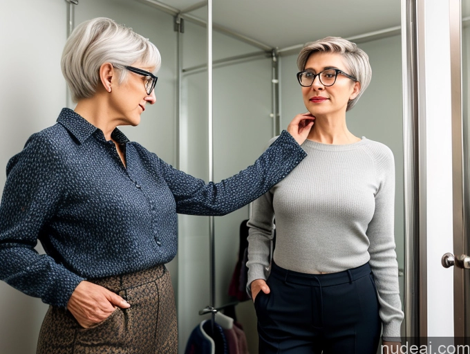 related ai porn images free for Czech Casual Glasses 70s Pixie Bending Over Changing Room