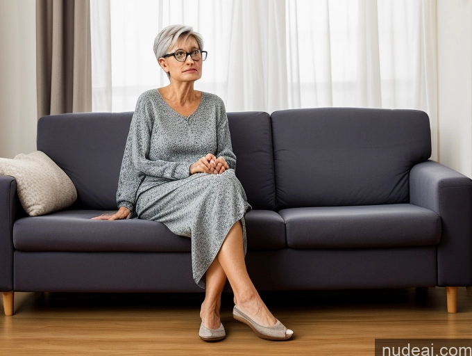 related ai porn images free for Czech Casual Glasses 70s Pixie Bending Over Couch