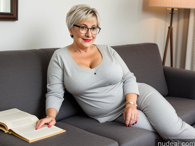 related ai porn images free for Czech Casual Glasses 70s Pixie Couch Busty