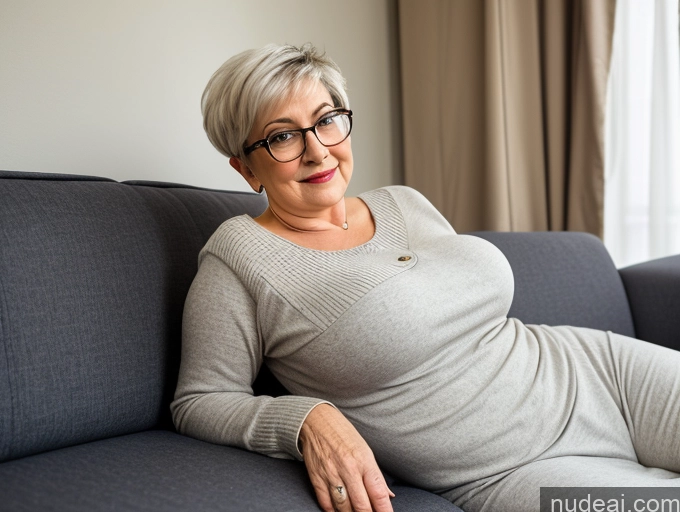 related ai porn images free for Czech Casual Glasses 70s Pixie Couch Busty