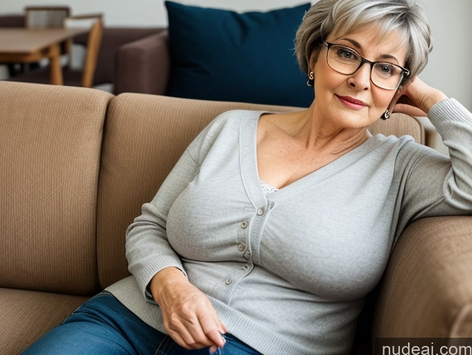 related ai porn images free for Czech Casual Glasses 70s Pixie Couch Busty