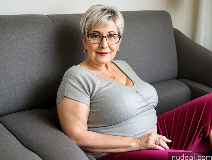 related ai porn images free for Czech Casual Glasses 70s Pixie Couch Busty