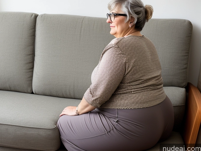 related ai porn images free for Czech Casual Glasses 70s Pixie Couch Busty Fat Back View