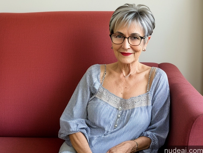 related ai porn images free for Czech Casual Glasses 70s Pixie Couch Chemise