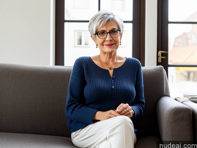 related ai porn images free for Czech Casual Glasses 70s Pixie Couch Milf