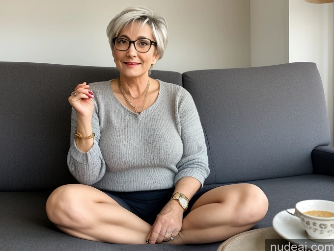 related ai porn images free for Czech Casual Glasses 70s Pixie Couch Milf Two