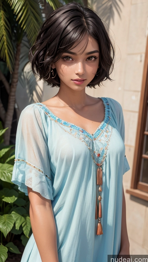 related ai porn images free for Close-up View Egyptian Tanned Skin 18 Short Hair Dress Tunic