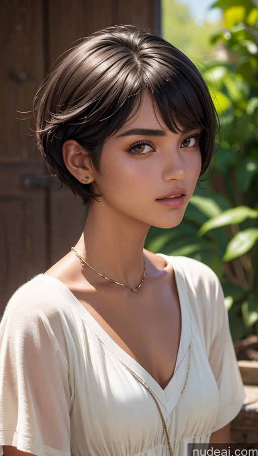 related ai porn images free for Close-up View Egyptian Tanned Skin 18 Short Hair Tunic