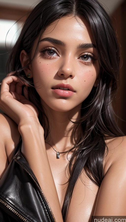 related ai porn images free for Close-up View Egyptian Tanned Skin 18 Bangs Leather