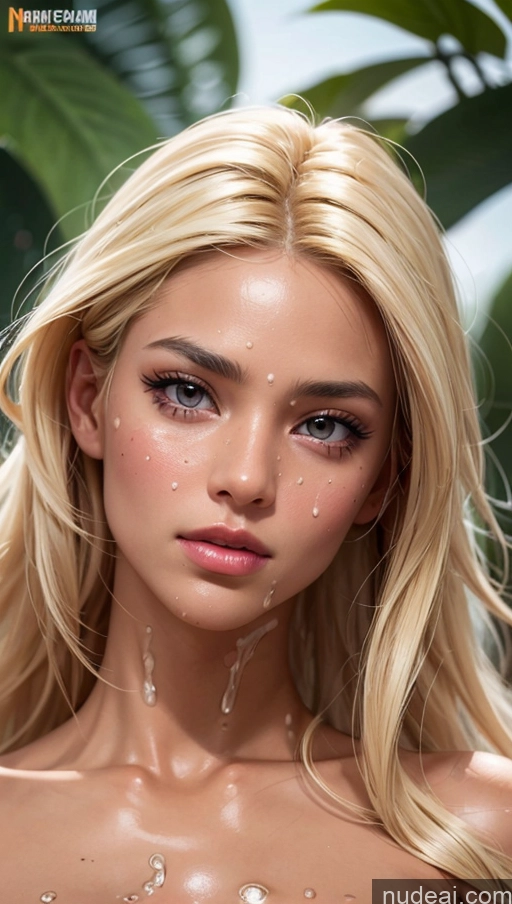 related ai porn images free for Close-up View Egyptian Tanned Skin Oiled Body Blonde Cumshot
