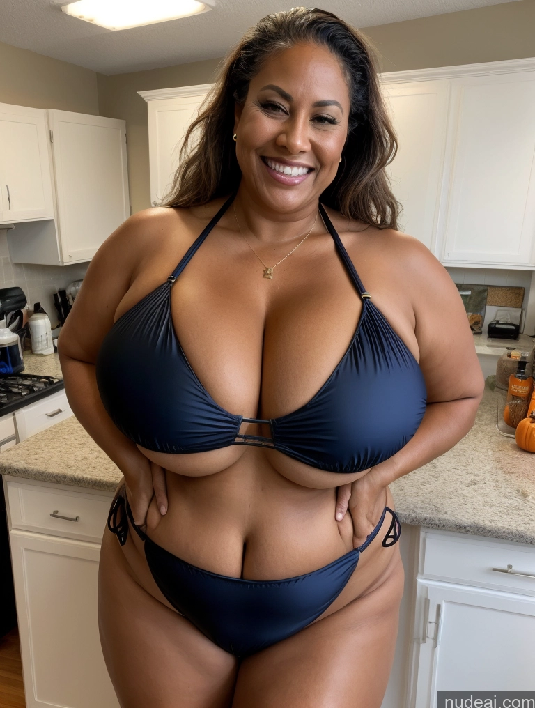 related ai porn images free for One Busty Huge Boobs Thick Tanned Skin Laughing Front View Microkini Thong 60s Lumberjack Lab Coat Halloween Polynesian