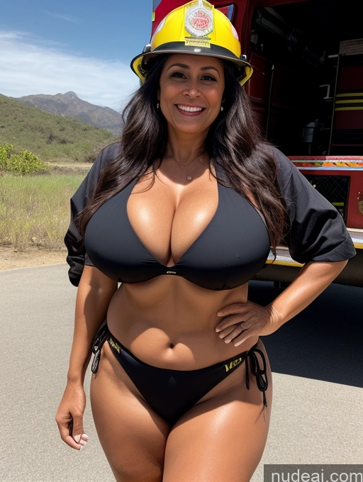 related ai porn images free for One Busty Huge Boobs Thick Tanned Skin Laughing Front View Microkini Thong Brazilian 70s Firefighter Western Witch