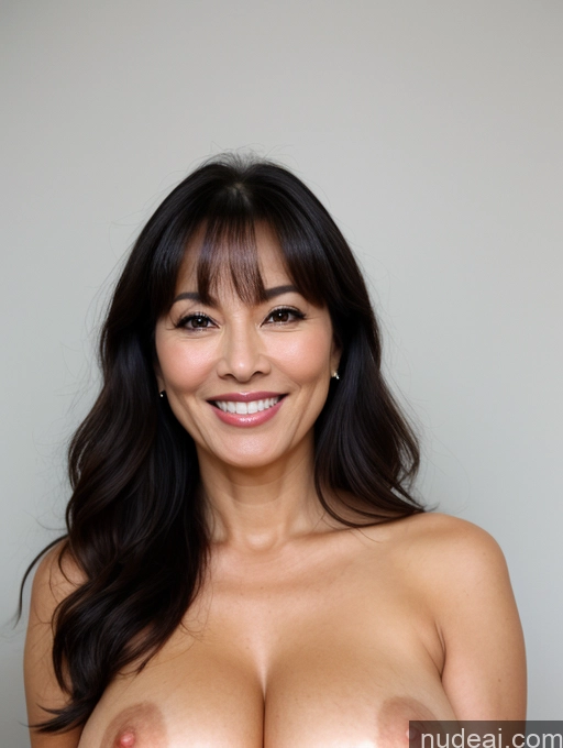 related ai porn images free for Beautiful Perfect Body Happy Black Hair Bangs Front View Nude Stage 30s Busty Perfect Boobs Milf Korean