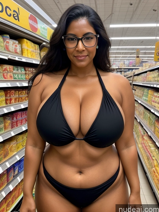 related ai porn images free for One Busty Huge Boobs Thick Tanned Skin 80s Indian Grocery Front View Microkini Thong Glasses Black Hair