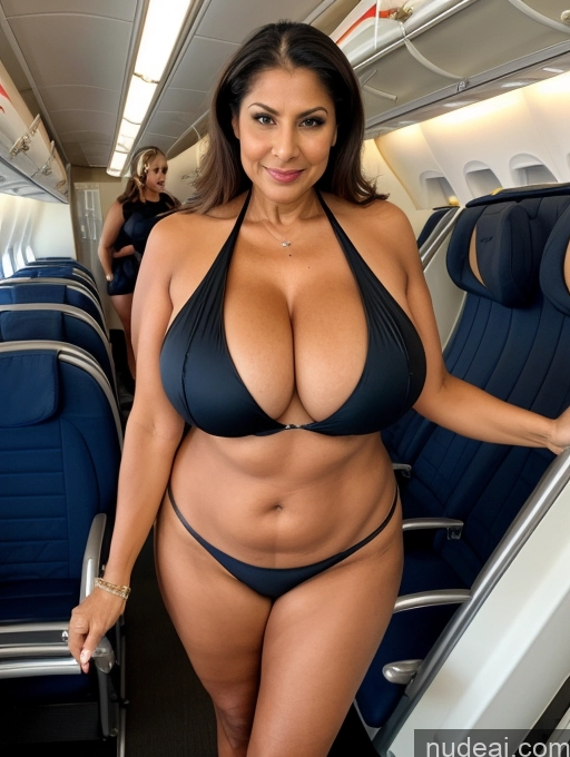 related ai porn images free for Milf One Busty Huge Boobs Thick Tanned Skin 70s Front View Microkini Thong Vampire Indian Flight Attendant