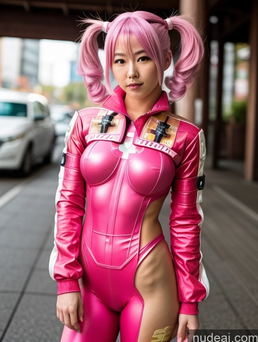 related ai porn images free for PinkBodysuitShrugClothing Superheroine Skinny Small Tits Short 18 Serious Pink Hair Pigtails Japanese Cosplay Superhero