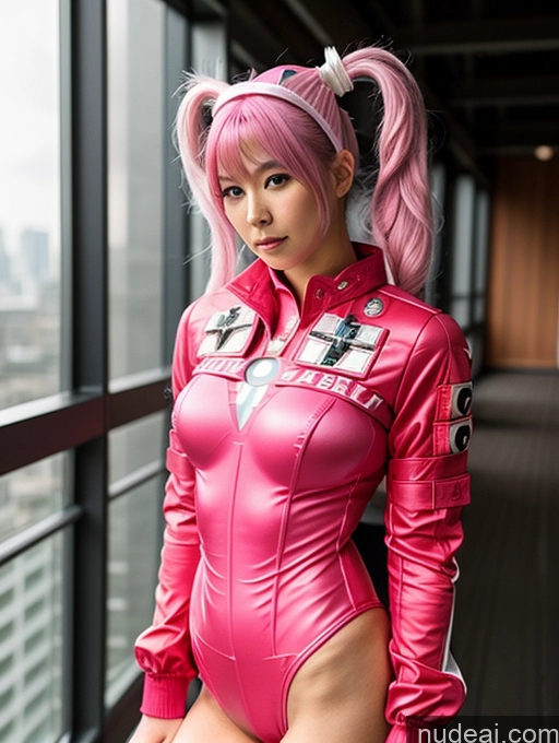 related ai porn images free for PinkBodysuitShrugClothing Superheroine Skinny Small Tits Short 18 Serious Pink Hair Pigtails Japanese Cosplay Superhero