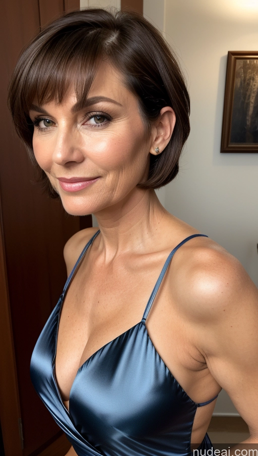 related ai porn images free for Beautiful Perfect Body Skin Detail (beta) Sundress Satin Cleavage Detailed Milf Brunette Seductive Short Hair